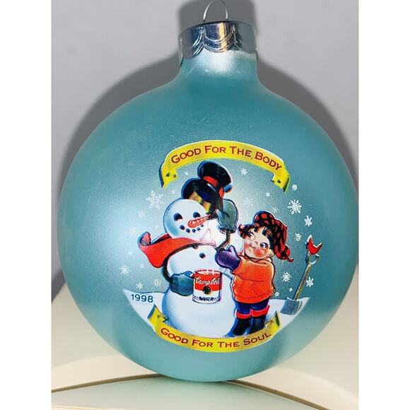 28 Years Old 1998 Collectors Edition Campbells Soup Kids Christmas Ornament NOS - Picture 6 of 11